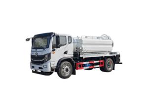 VASOL V3 Combined Sewer Cleaner Suction Truck Yuchai Engine 6m³ Sewage 4m³ Water Tank For Septic Tank Cleaning Waste Transport - Product Image 1
