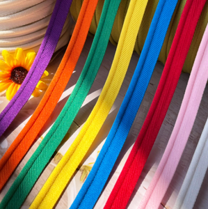 Jacquard đàn hồi đường ống băng cho nhà dệt sofa Rèm <span class=keywords><strong>Inlay</strong></span> bọc cạnh phụ kiện quần áo-cho túi Giày Welt dây băng - Product Image 2