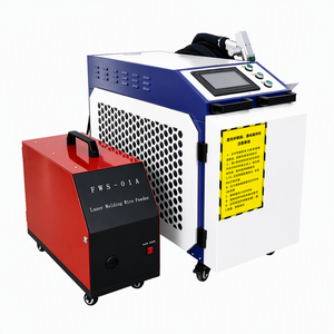 Máquina de Soldadura <span class=keywords><strong>Láser</strong></span> Portátil de 1500W/2000W con Alimentador de Alambre, <span class=keywords><strong>Soldador</strong></span> <span class=keywords><strong>Láser</strong></span> de Fibra para Chapa de Acero Inoxidable, Carbono y Aluminio - Product Image 1
