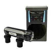 Water Crown Hochwertiger Salzchlorinator für Aufblasbare Acryl-Außen-Familien-Schwimmbecken Modell SSC15T
