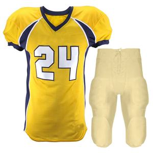 Uniformes de fútbol americano juvenil bordados de poliéster 100% hechos a medida, ropa deportiva de alta calidad, impresión sublimada - Product Image 5