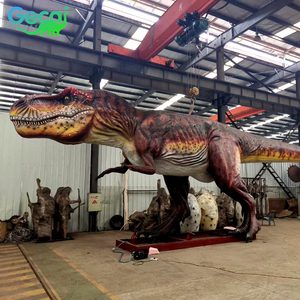Công viên chủ đề thế giới Jurassic mua thực tế khổng lồ Kích thước cuộc sống animatronic Khủng long mô hình <span class=keywords><strong>robot</strong></span> khủng long tượng - Product Image 5