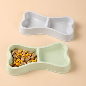 Tigela de Comida para Animais de Estimação Personalizada PP 2 em 1, Elevada e Impermeável para Cães e Gatos, Uso Externo, Portátil - Product Image 3