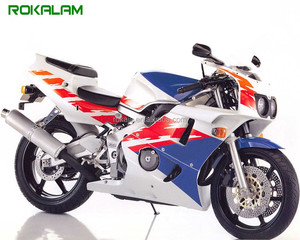 Fairing สำหรับ Honda CBR400RR <span class=keywords><strong>NC29</strong></span> <span class=keywords><strong>CBR</strong></span> <span class=keywords><strong>400</strong></span> <span class=keywords><strong>RR</strong></span> 1990 1991,1992 1993 1994 1995 1996 1997 1998โครงรถมอเตอร์ไซค์สีขาว - Product Image 1