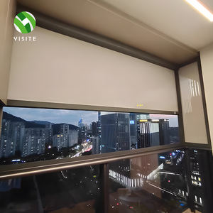 Store banne motorisé électrique extérieur pour fenêtre de salon, protection solaire anti-insectes et rideaux - Product Image 5