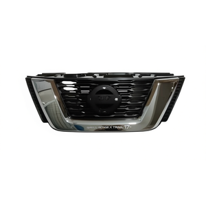 Grille avant de remplacement Rogue X-Trail 17+ en plastique noir, nouvelle pièce OEM compatible avec les modèles Dfac P0839 - Product Image 1