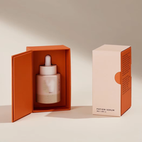 Boîte cadeau de luxe à tiroir pour emballage de sous-vêtements/soutiens-gorge, en carton recyclé, auto-érectible, avec doublure intérieure à ouverture coulissante pour cils