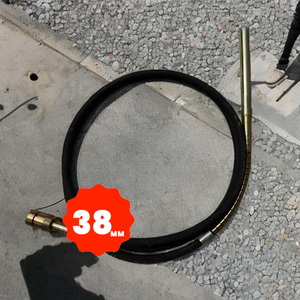 Vibrador de hormigón accionado por motor de 38mm de grado industrial de suministro directo de fábrica con componentes de núcleo de rodamiento externo duraderos - Product Image 1