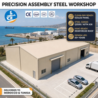 Atelier et entrepôt multifonctionnel en structure métallique pour stockage industriel et privé