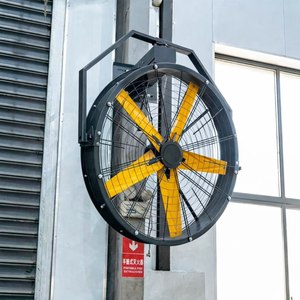 Ventilateur mural pour usage industriel, 0,9 m, 1,2 m, ventilateur mural de grande taille, moteur 220 V pour usines de fabrication, refroidissement industriel - Product Image 3