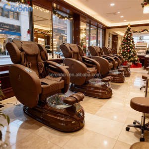 Sillón Profesional para Manicura y Pedicura, Spa para Pies con Hidromasaje sin Tuberías, Sillón de Masaje para Salón de Belleza, Cuidado de los Pies para Salón de Uñas - Product Image 1