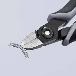 Cisaille diagonale de précision Knipex ESD 1/8 po à mâchoires lisses en acier au chrome-vanadium, pince industrielle - Product Image 1