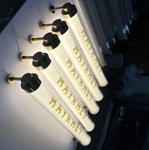 Tùy chỉnh 360 độ sáng <span class=keywords><strong>Acrylic</strong></span> sáng trang trí quảng cáo hộp đèn, internet-nổi tiếng Đèn tường - Product Image 2