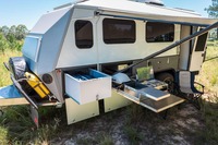 2023 Ecocampor luxe camping-car caravane 4X4 tout-terrain Camping voyage remorque 21Ft AU Standard à vendre