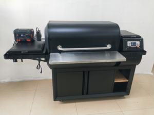 Ahumador de pellets de alta gama con wifi, doble <span class=keywords><strong>pared</strong></span>, resistente <span class=keywords><strong>a</strong></span> 900F, con aplicación, ideal para cocina exterior, barbacoa de pellets. - Product Image 1