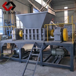 Sıcak satış! Ahşap palet kırıcı çift şaftlı parçalayıcı muz ağaçları parçalayıcı hayvan kemik parçalayıcı - Product Image 5