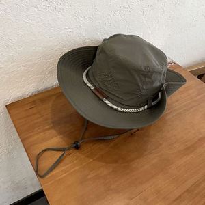 Chapeau Bob Unisexe en Tissu Maille Respirant Imperméable avec Broderie 3D et Logo Personnalisé pour Randonnée, Pêche, Cyclisme et Protection Solaire Quotidienne - Product Image 6