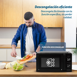 Forno a Microonde Grunkel 20 Litri 700W Nero Senza Grill - Product Image 5