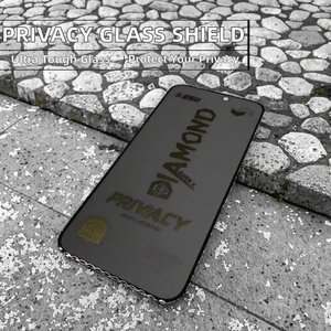 Nouvelle Tendance : Protection d'écran antistatique en verre trempé 3D à grand arc pour iPhone et Samsung, confidentialité et antichoc - Product Image 2