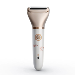 Épilateur sans fil étanche pour femme avec interface en anglais, rechargeable par USB, pour usage domestique et en camping-car - Product Image 1