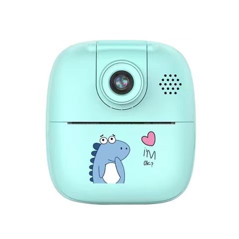 Instant Print Photo Camera for Kids 1080P Rotation Lens Mini Camera With Thermal Paper Printing Camera Kids Gifts Toys