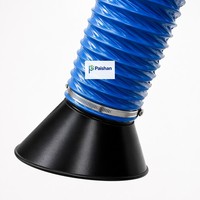 Machine de purification des fumées de soudage avec bras d'aspiration flexible, extracteur portable, purificateur de fumée haute efficacité pour la fabrication de l'acier