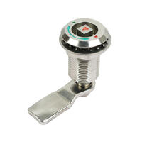 Loquets de cylindre de serrure carrée de serrure de compression de clé d'acier inoxydable pour la boîte de publicité
