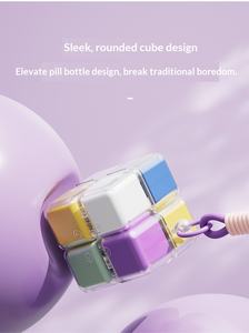 Pastillero al por mayor con cordón, dispensador de medicamentos portátil, dispensador sellado para almacenamiento, 7 días a la semana - Product Image 5