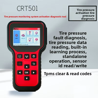 Outil de diagnostic de pression des pneus CRT501, détecteur de pression des pneus, capteur programmable, activation par code, outil universel de diagnostic de pression des pneus pour véhicules