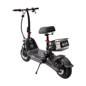 Pneu Électrique Pliant 11 Pouces Roues Intégrées Puissant 400w 48v 20.8A Batterie 38 km/h Tubeless E Scooters Electro Scooter - Product Image 5
