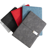 Carnet de travail et de réunions à couverture rigide, carnet de bureau professionnel avec impression de logo personnalisé, carnet A5 avec fermeture magnétique