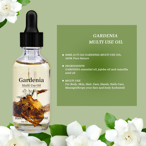 Aceite Esencial de Flor de Gardenia Orgánico de Marca Privada, Aceite de Masaje Corporal de Gardenia para el Cuidado Facial, Corporal y Capilar - Product Image 5