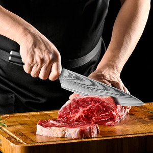 Juego de Cuchillos Damasco KEEMAKE, Acero VG10, 3 Piezas, Juego de Cuchillos de <span class=keywords><strong>Chef</strong></span> Japoneses, Cuchillos de Cocina Profesionales con Corte Afilado - Product Image 4
