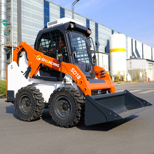 Мини-погрузчик с двигателем, одобренный EPA, мини-погрузчик с бортовым поворотом, 0,6 тонны, полный привод 4x4, бензиновый двигатель, высокая эффективность - Product Image 5