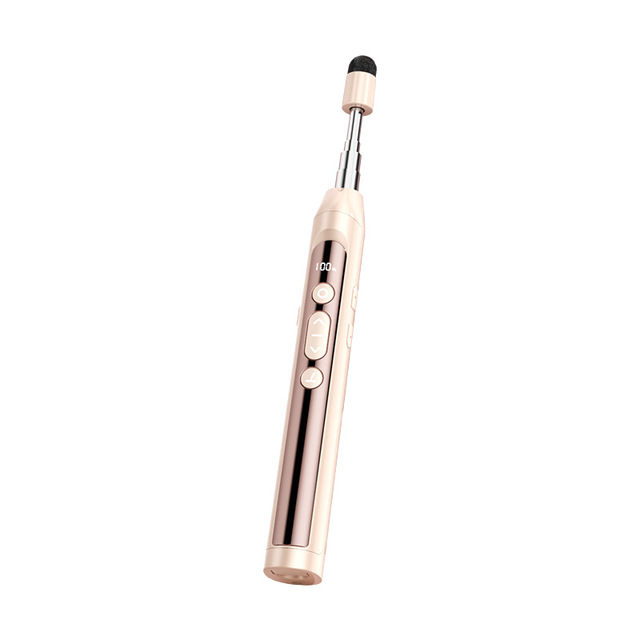 Rechargeable Wireless Presenter Remote with Touch Screen Stylus and Telescopic Pointer Presentation Clicker with Digital Display