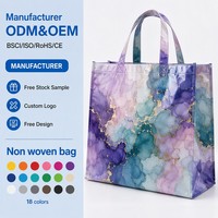 Sac à vin en PP non tissé personnalisé en gros, imprimé, avec séparateur pour 2 bouteilles, laminé, imperméable, réutilisable, porte-cadeau écologique