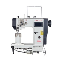 Machine à coudre industrielle multifonction pour chaussures en cuir, semelles, dessus, outil de réparation de cordonnier, production