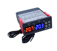 Pengendali suhu Digital, AC 110V 220V DC 12V 24V STC-3008
