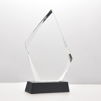 Nouveau produit Trophée en cristal écologique style ange, personnalisable avec gravure, pour la décoration intérieure, vente en gros
