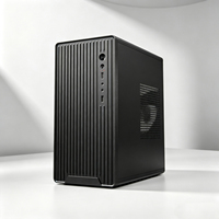 Caja de PC Micro ATX para Juegos Meway al por Mayor, Mini Torre Compacta, Chasis de Formato Pequeño para Oficina y Hogar, Logotipo Personalizado en Stock