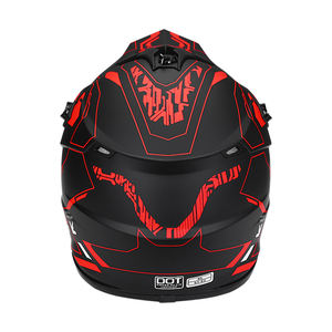 หมวกกันน็อคแบบเต็มใบ Mustang AWN 201 คุณภาพสูง ผลิตจากพลาสติก ABS สำหรับรถจักรยานยนต์ อุปกรณ์เสริมสำหรับมอเตอร์ครอสและออฟโรด สำหรับผู้ใหญ่ - Product Image 3