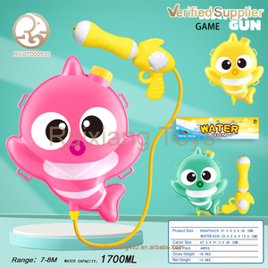 Милая мультяшная летняя игрушка унисекс для детей пляжный водяной пистолет с животным рюкзаком идеальный подарок - Product Image 6