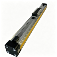 Cylindre sans tige OSP-P25, guide mécanique, actionneur à piston haute vitesse, pression maximale 8 bars, module de précision industrielle