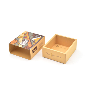 Tùy chỉnh sang trọng các tông Vòng đeo tay gói quà tặng siêu mỏng đồ trang sức trượt ngăn kéo bao bì hộp đầy màu sắc cho nến sử dụng - Product Image 2