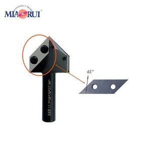 Miaorui 1/2*38 * 78l * 2T 90 ° V CNC spoilboard bề mặt bộ định tuyến bit xoắn ốc xoắn ốc phay nhà máy trực tiếp cung cấp - Product Image 3