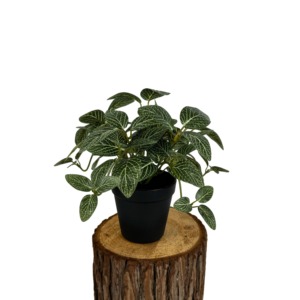 Bonsái de plástico Artificial pequeño, planta en maceta, jardín para el hogar, malla, hierba, decoración para interiores y exteriores, flores falsas, pino, bodas, Navidad - Product Image 4