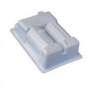 ถาดพลาสติก PVC รูปทรงสี่เหลี่ยมสำหรับบรรจุภัณฑ์แบบพลาสติกขึ้นรูปสำหรับบรรจุภัณฑ์ทางการแพทย์และเครื่องสำอาง - Product Image 1