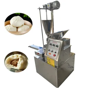 With 1 year warranty stainless steel siopao steamer stuffed bun making machine