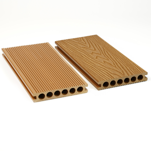 Planches de terrasse en composite WPC pour extérieur, vente en gros, multicolores, imperméables, durables, revêtement de sol en bois-plastique, fournisseur de dalles pour jardin et patio - Product Image 2