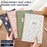 Bestseller 2027 A5 Wochenplaner mit Papierumschlag, Notizbuch mit Anpassbarem Logo, Geschenkset mit Spiralbindung, Schul- und Büro-Tagebuch, Notizblock